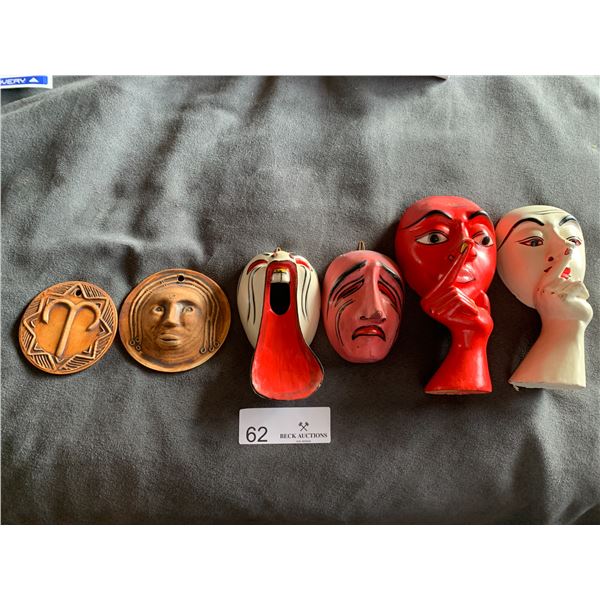 Collection of African and International  Masks