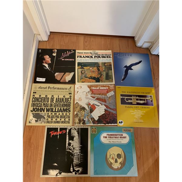 8 x Assorted Records - Includes Toronto, Concierto Music, and Others