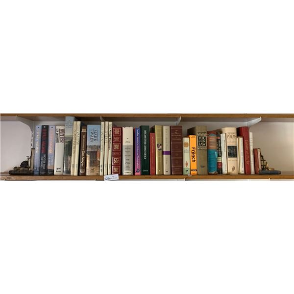 Assortment of Books - Includes Decorative Bookholders