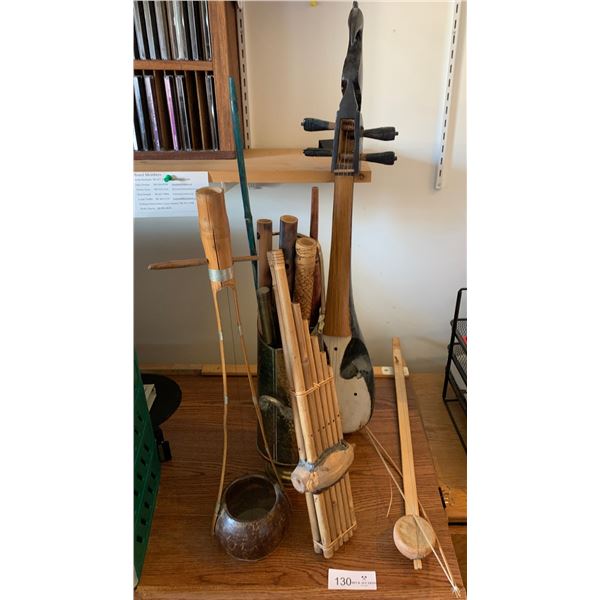 Collection of Primitive Souvenir Instruments - Beck Auctions Inc.