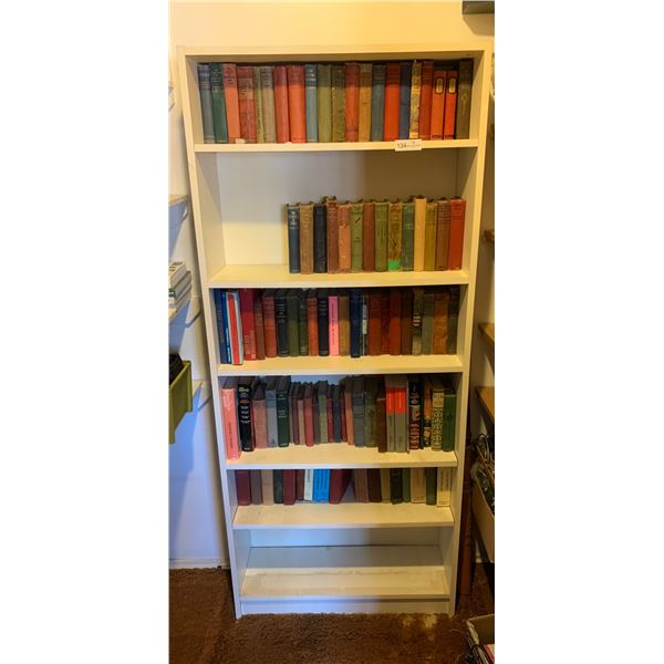 Wooden Bookshelf (69"H x 29.5"W x 9.25"D)