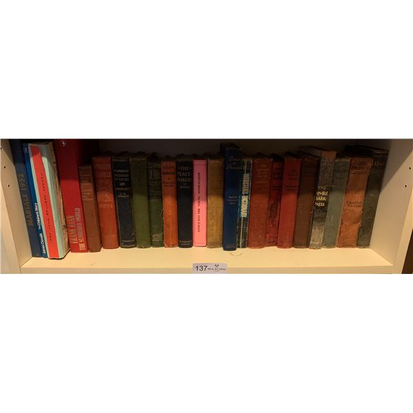 Assortment of Antique/Vintage Books