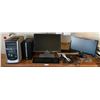 Image 1 : Two HP PCs (Models: Pavillion 510n and 570-p059), HP W2207 LCD Monitor, HP S2031 Monitor & More!