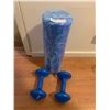 Image 1 : Brand New Foam Roller and Two 2kg Dumbells