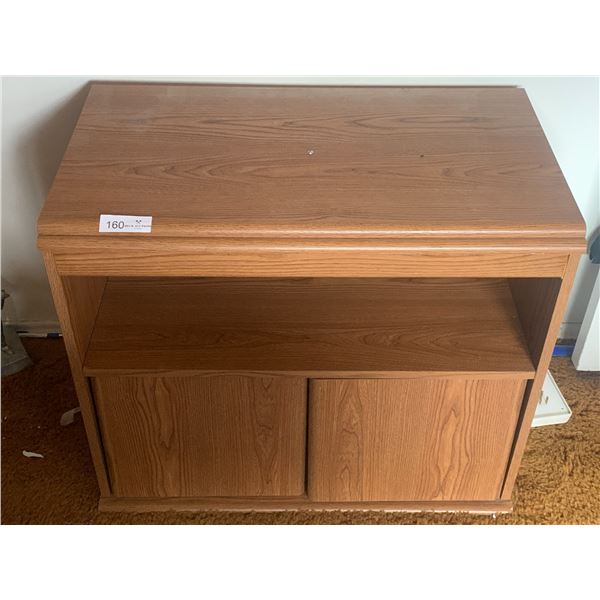 Rustic Wooden Office Desk (23"H x 28.25"W x 16"D)