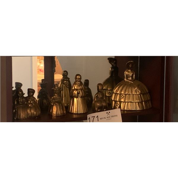 Assortment of Brass Figurines