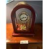 Image 1 : Beautiful Cherry Wood Seiko Mantle Clock