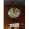 Image 2 : Vintage Clock/Compass w/ Convex Lens