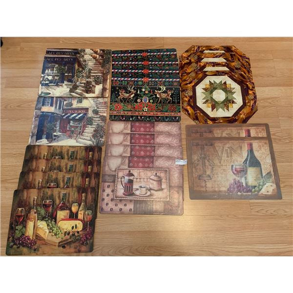 Assortment of Placemats