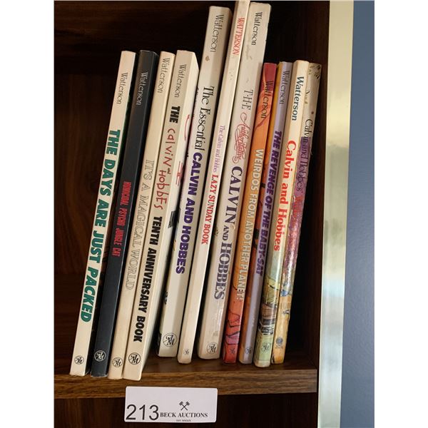 Assortment of Calvin and Hobbes Books