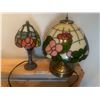 Image 1 : 2 x Stained-Glass Lamps