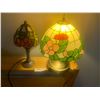 Image 2 : 2 x Stained-Glass Lamps