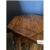 Image 2 : Vintage Wooden Hexagonal Side Table
