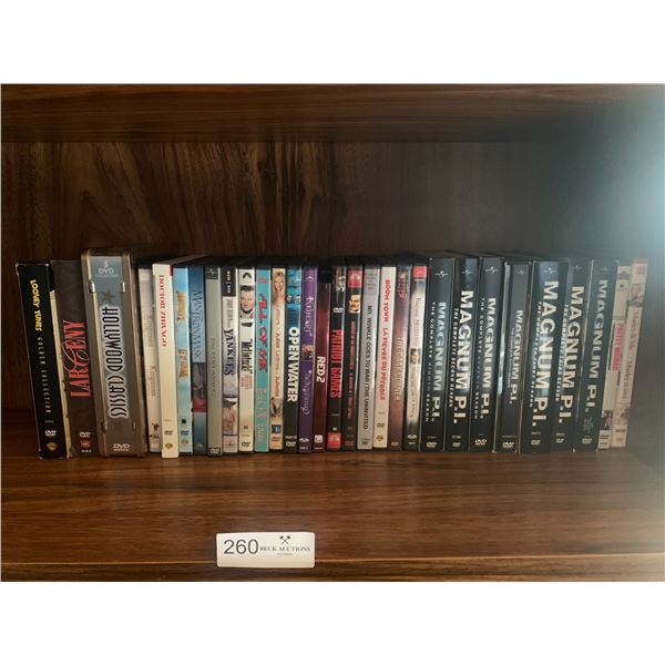 Assortment of DVDs