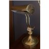 Image 2 : Brass-Colored Banker-Style Lamp