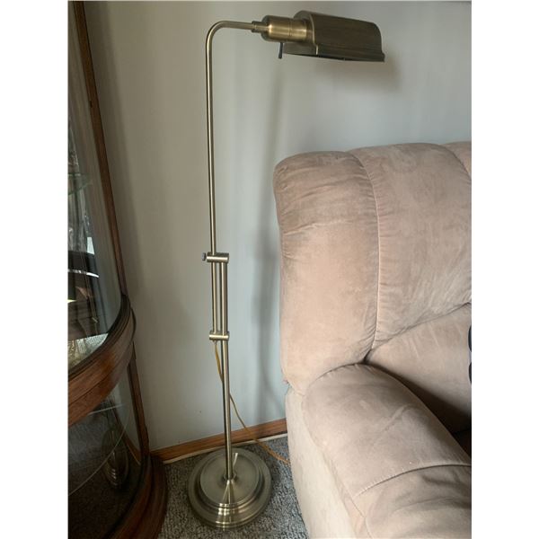 Brushed Brass Reading Lamp