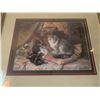 Image 2 : Framed Print of Cats by Henriette Ronner (1899)