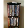Image 2 : DVD Storage Unit w/ Assortment of DVDs