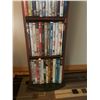 Image 3 : DVD Storage Unit w/ Assortment of DVDs