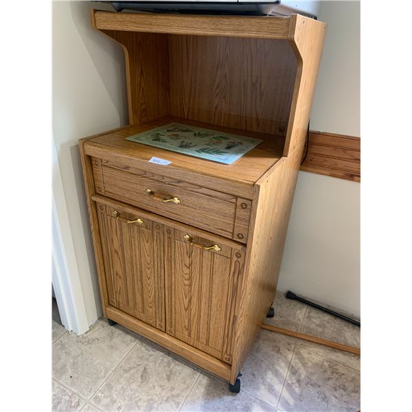 Wooden Microwave Stand