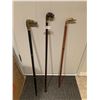 Image 1 : 3 x Decorative Walking Canes