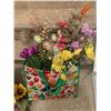 Image 2 : Large Assortment of Artificial Flowers