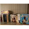 Image 2 : Wooden Shelving Unit w/ Assortment of DVDs