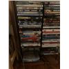Image 2 : Metal DVD Rack w/ Assortment of DVDs