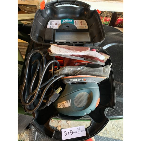 Black & Decker Mouse Sander (Model No. MS500)