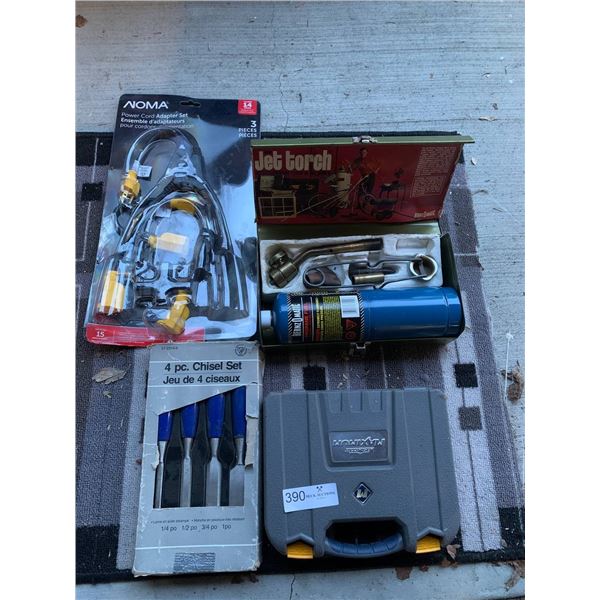 4-Piece Chisel Set, Bernz-O-Matic Jet Torch, and More!