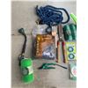 Image 2 : Assortment of Gardening Tools - Watering Cans, Pruning Shears, Hose, and More!