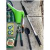 Image 3 : Assortment of Gardening Tools - Watering Cans, Pruning Shears, Hose, and More!