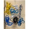 Image 1 : Assortment of Extension Cables, Power Bars, and International Converter Kit