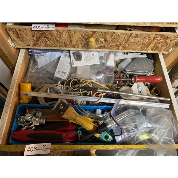Drawer Full of Miscellaneous Tools