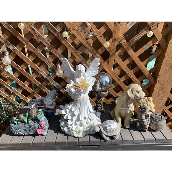 Assortment of Lawn Decorations