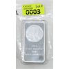 Image 1 : 10 Oz .999 Silver Indigenous Liberty Buffalo Bar 