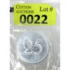 Image 1 : 1 Oz .9999 Silver 2013 25th Anniversary Canada Maple Leaf Coin 