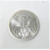 Image 2 : 1 Oz .999 Silver 1972 Universaro World Trade Round 