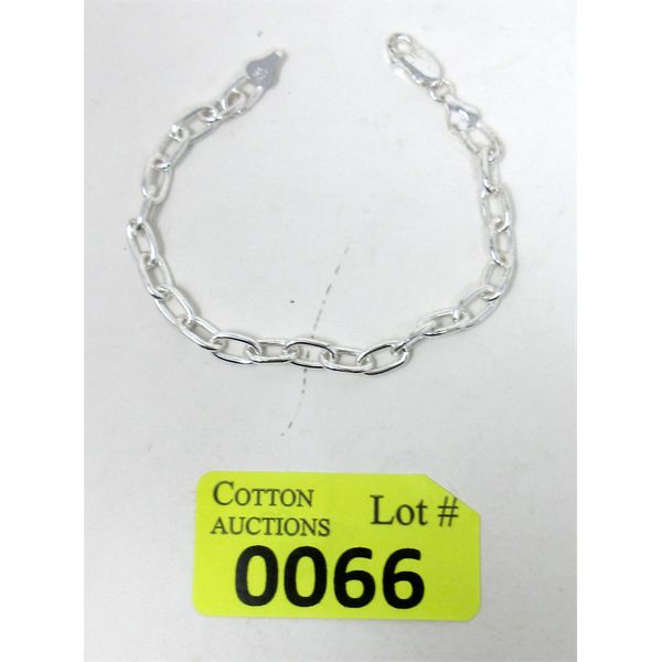 Brand New Italian .925 Sterling Silver Bracelet