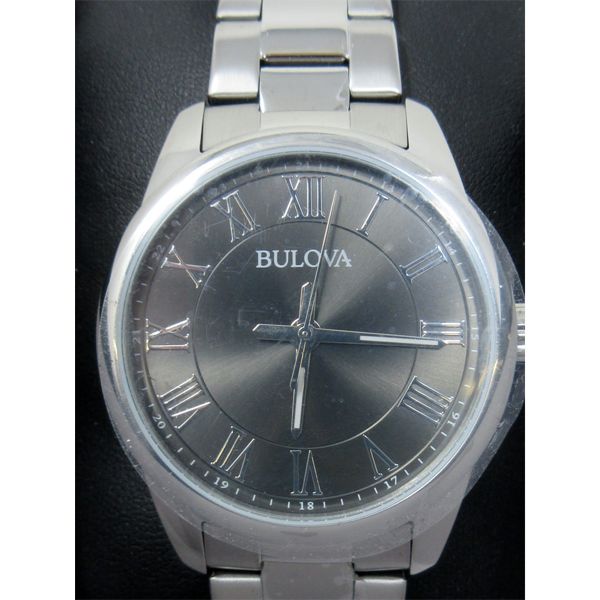 Brand New Mans Bulova Stainless Steel Watch 