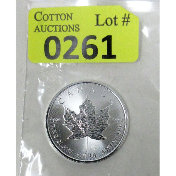 1 Oz .9999 Silver 2021 Canada Maple Leaf Coin 