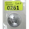 Image 1 : 1 Oz .9999 Silver 2021 Canada Maple Leaf Coin 