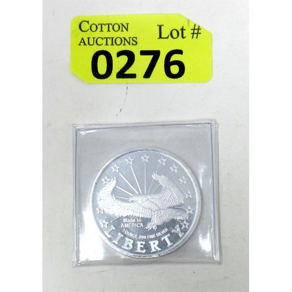 1 Oz .999 Silver Liberty/Eagle Round 