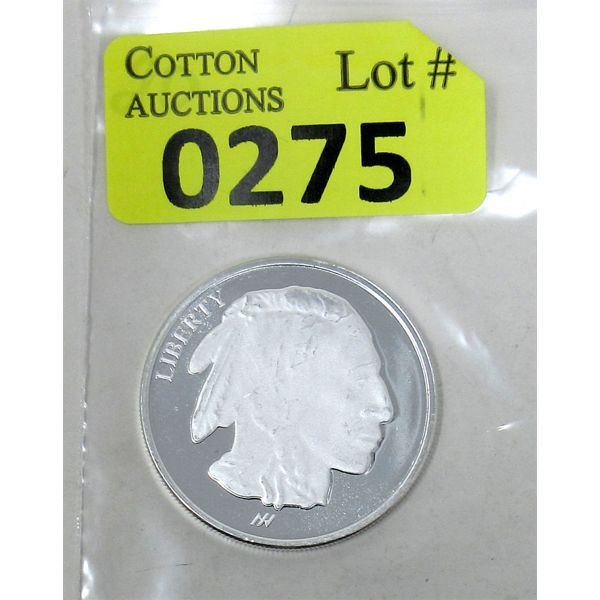 1 Oz .999 Silver Asahi Refining Round 