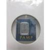 Image 2 : 1 Gram .9995 Fine Platinum PAMP Suisse Certified Bar