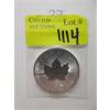 Image 1 : 1 Oz .9999 Silver 2022 Canada Maple Leaf Coin