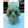 Image 1 : 470 CT Green Aventurine 3D Skull - Hand Carved 
