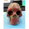 Image 1 : 485 CT Unakite 3D Skull - Hand Carved 