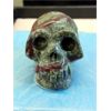 Image 1 : 265 CT Dragon Blood Jasper 3D Skull - Hand Carved