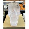 Image 1 : 1110 CT Quartz 3D Skull - Hand Carved